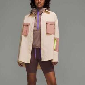 Lululemon Grid Fleece Hiking Overshirt